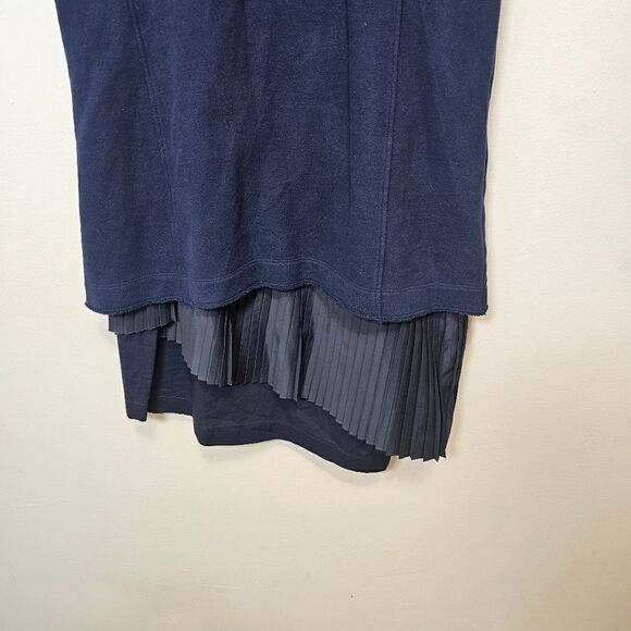 Derek Lam 10 Crosby Blue Sweatshirt Dress 2 in 1 Size 8 - Picture 7 of 14
